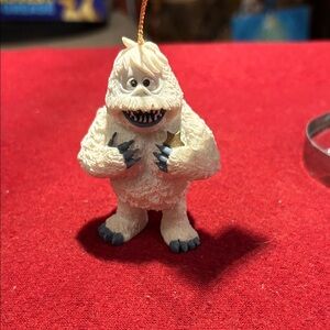 Vintage Holiday Ornament - White and Gray